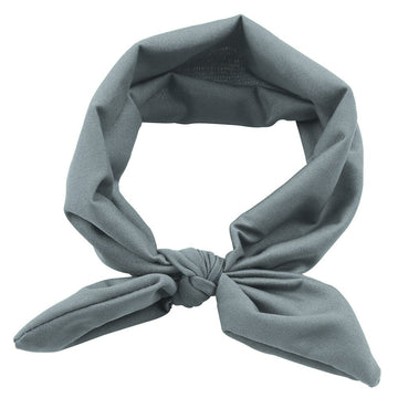 Koolgil Baby Girl'S Cute Toddler Bow Headbands Bowknot Rabbit Hairband Headwear For Daily Life Travel Photography (Grey)