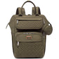 Diaper Bag Backpack, Babbleroo Multifunction Large Baby Bags With Changing Pad & Stroller Straps & Pacifier Case, Unisex Stylish