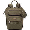 Diaper Bag Backpack, Babbleroo Multifunction Large Baby Bags With Changing Pad & Stroller Straps & Pacifier Case, Unisex Stylish