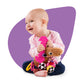 Lamaze Muffin the Moose Clip On Car Seat and Stroller Toy - Soft Baby Hanging Toys - Baby Crinkle Toys with High Contrast Colors