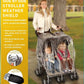 Jeep Side By Side Stroller One Size Weather Shield, White