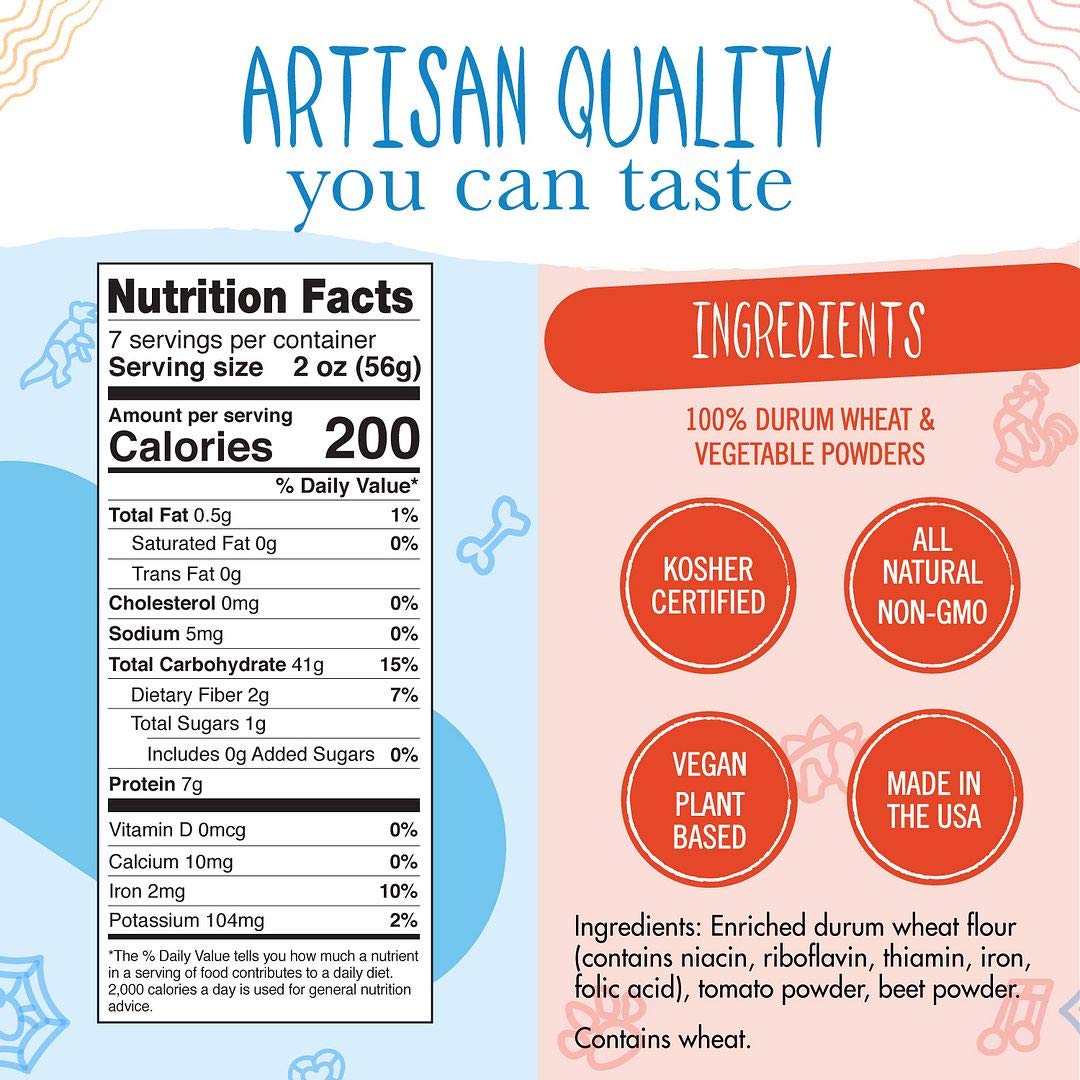 Pastabilities American Pride Pasta, Fun Shaped Flag  Star Noodles For Kids And Holidays, Non-Gmo Natural Wheat Pasta 14 Oz (2 Pa
