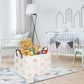 Fxocshe Rectangular Baby Laundry Basket,Mushroom Basket,Collapsible Waterproof Kids Toys Storage Baskets,Kids Gift Basket,Toy Bi