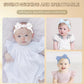Ickeyou 8/5/11Pcs Baby Newborn Headband Bows Soft Stretchy Nylon Hair Bands For Infants Toddlers And Kids Cute Bow Hair Accessor