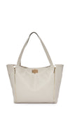 Rosie Pope Diaper Bag, Sloane Tote, Grey/White