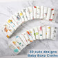 Kenning 30 Pieces Muslin Baby Washcloths For Newborn 10   X10    Soft Absorbent Muslin Burp Cloths Wash Clothes Baby Face Towels
