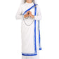 Mother Teresa Costume For Girls, Catholic Nun Dress, Girls Sari Dress, Saint Costume For Halloween & Dress-Up Medium