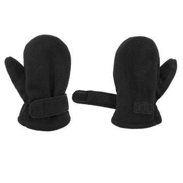 Zando Baby Mittens Winter Gloves Toddler Winter Gloves Toddler Mittens Warm Fleece Gloves For Boys Girls Kids Gloves Black & Nav