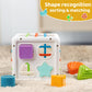 LiKee Toddler Montessori Toys for 1+ Years Old Boy Girl Birthday, Baby Infant Toys with 10pcs Sensory Pieces Shape Sorter, Age O