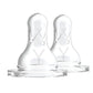 Dr. Browns - Natural Flow Standard Y-Cut Silicon Nipples 9m+ - 2 Pack