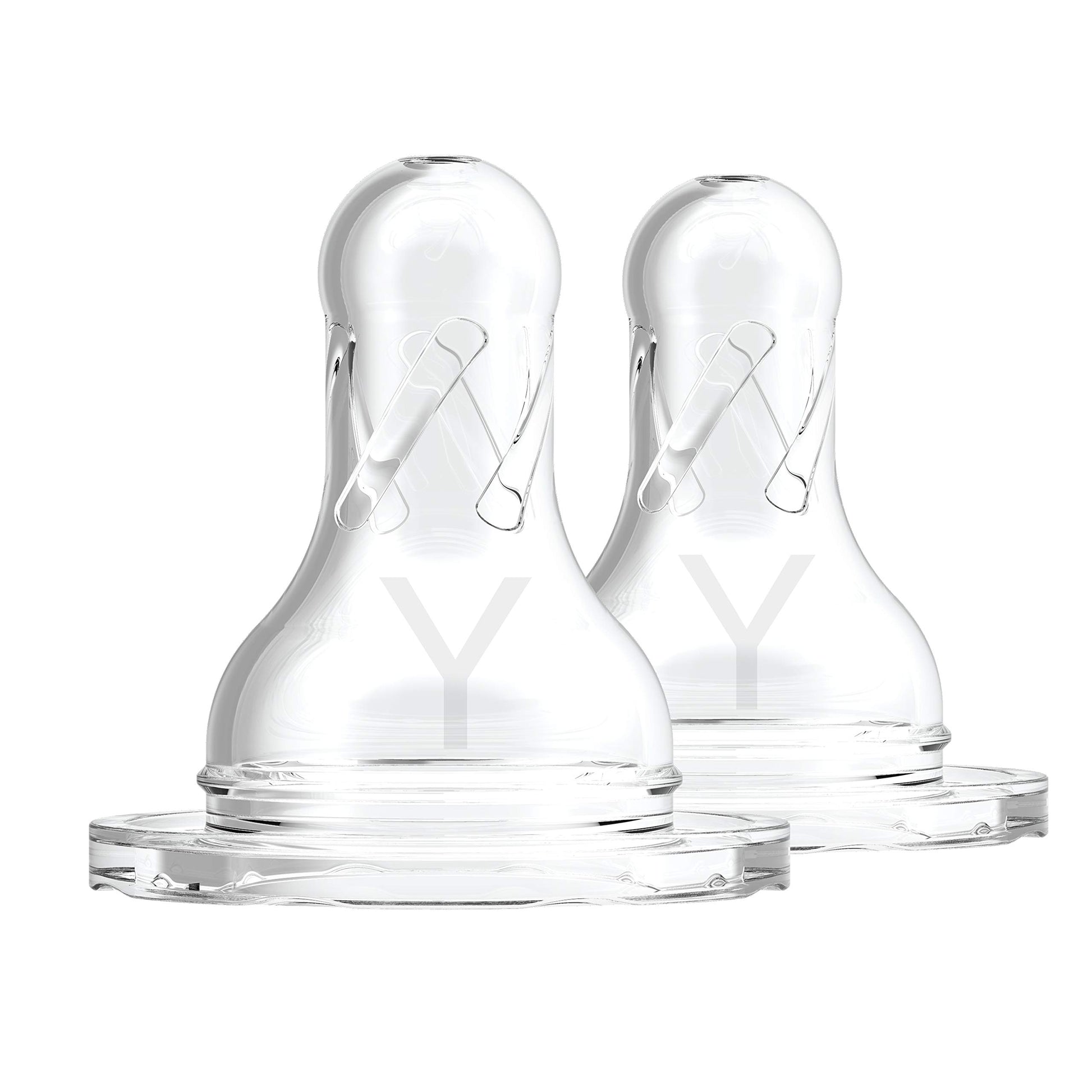 Dr. Browns - Natural Flow Standard Y-Cut Silicon Nipples 9m+ - 2 Pack