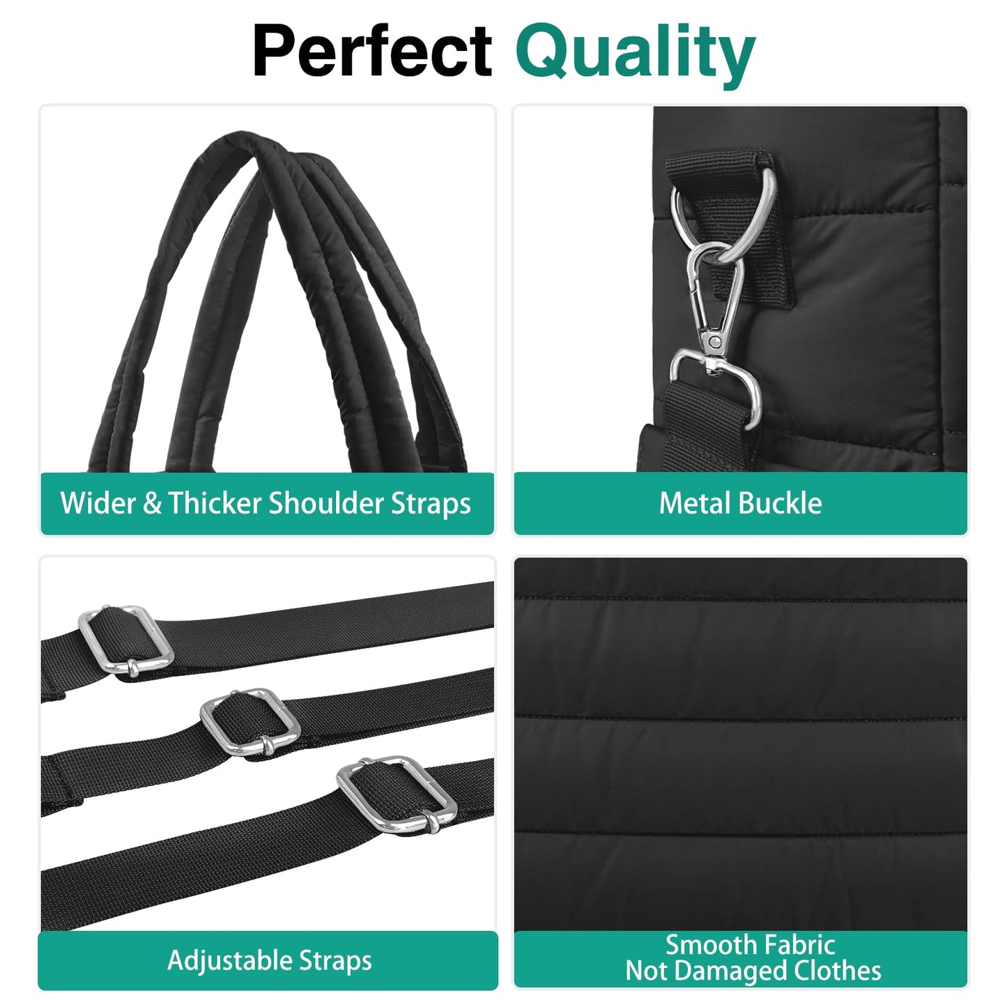 Kubya Diaper Bag Tote, Baby Diaper Tote Bags Crossbody Hospital Bag Travel Large Mommy Bag, With Silicone Pacifier Case