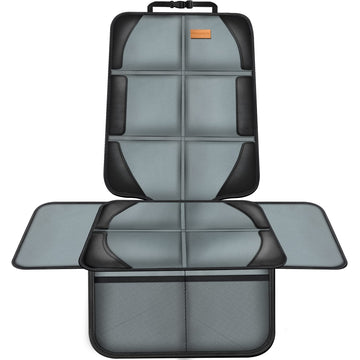 Car Seat Protector, 1 pack of Seat Protectors, Thickest Padded 600D Fabric Padding, Waterproof, Durable, Anti Slip Backing, Chil