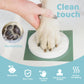 Tubuui Clay Paw Print Kit For Dogs Cats (Makes 2), Pawprint Keepsake Kit,No Mess Baby Hand And Footprint Kit Ornament With Clay