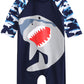 Vaenait Baby 0-24M Baby Boys Rashguard Swimwear Swimhat Cooling Jaws S