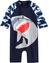 Vaenait Baby 0-24M Baby Boys Rashguard Swimwear Swimhat Cooling Jaws S