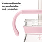 Oxo Tot Transitions Straw Cup With Handles 6 Oz. - Opal And Blossom - 2 Pack