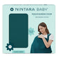 Nintara Baby Muslin Nursing Cover  100% Organic Gots Cotton, Adjustable Neck Strap, Breathable Lightweight Breastfeeding Cover,