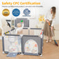 Baby Playpen With Mat - Playpen For Babies And Toddlers - Playards With Mat And Accessories - Sport Playpen - Discover Your Chil
