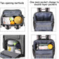 Mancro Diaper Bag Backpack, Multifunctional Travel Dad Diaper Bag With Insulated Pockets, Large Capacity Baby Diaper Backpack Fo