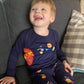 Boys Pajamas Planet 100% Cotton Pjs Toddler 2 Piece Long Sleeve Sleepwear Kids Clothes Set Space Outfits Solar System Shirt 6T