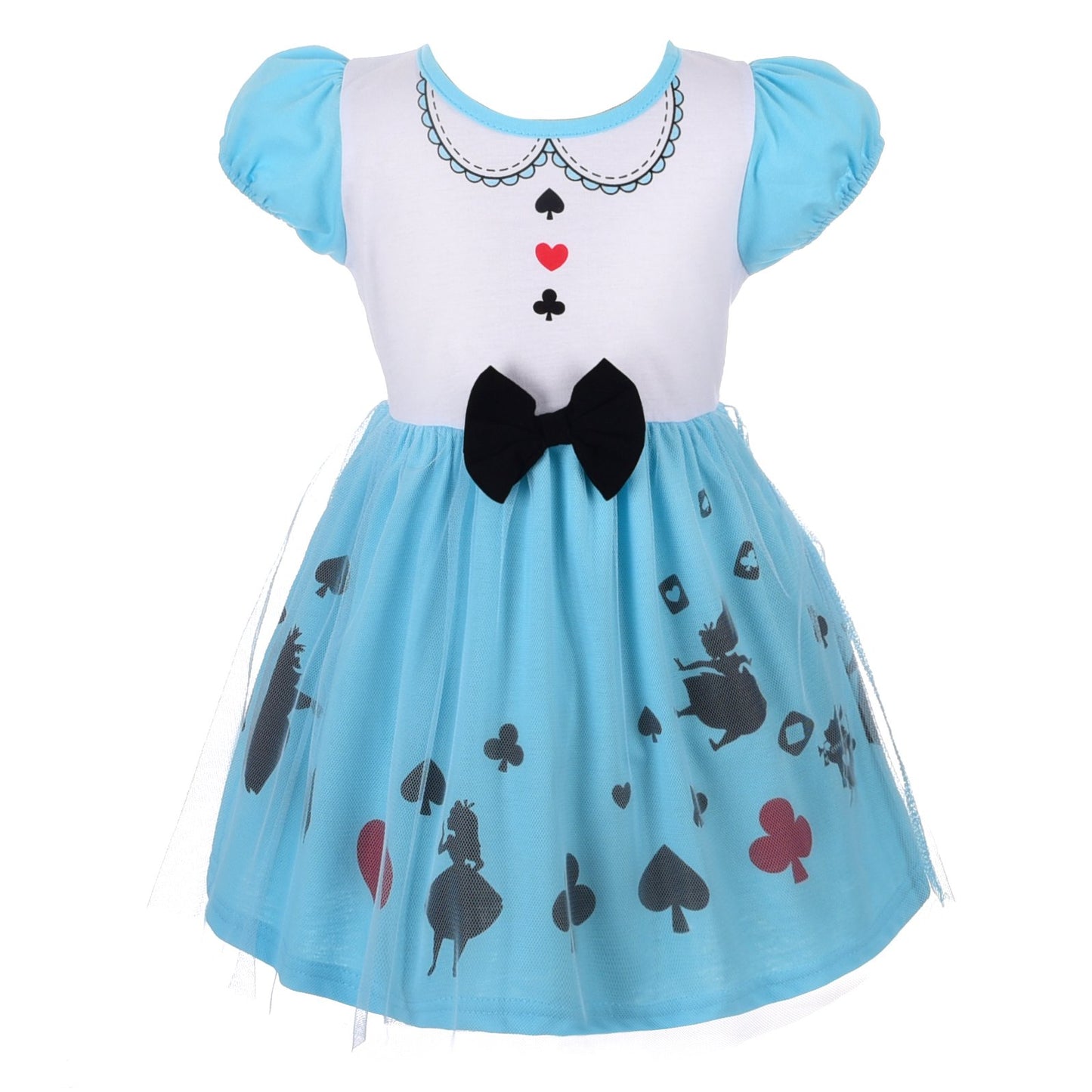 Dressy Daisy Princess Dress Up Clothes Halloween Fancy Party Tulle Skirt Summer Outfit For Toddler Girls Size 3T, Style 3