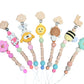 Personalized Custom Crochet Pacifier Clip Boys And Grils, Paci Binky Holder Custom Name Baby Gift, Baby Shower Gift, New Birth G
