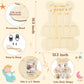 R Horse My First Year Photo Display Wood Board, Babys First Year Picture Frame 12 Months Milestone Board Bear Shape Birthday Bab