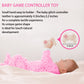 Cool Remote Game Control Teething Toy for Babies 0-6 6-12 Months,Game Controller Teether for Gamer Parents,Babys First Valentin