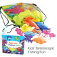CozyBomB Magnetic Fishing Toys Game Set for Kids | Water Table Bathtub Kiddie Pool Party with Pole Rod Net, Plastic Floating Fis