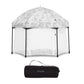 Dream On Me Onyx Playpen Set With Canopy, Baby Playpen, Portable And Lightweight, Playpen For Babies And Toddler, Storm Grey