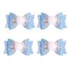 4PCS Snowflake Hair Clips, Christmas Girls Sequin Hairpin Snowflake Ice Snowflake Designs Xnas Hair Accessories Decorations for 