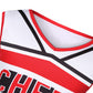 Koatobbor Girls Cheerleader Costume Cheerleading Outfit Dress For Halloween Party Birthday Gift 3-9Years (3-4 Years, Red)