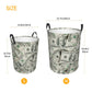 Gbuzozie Money Round Laundry Hamper Hundred Dollar Bill Storage Basket Toys Clothes Organizer Bin For Home Bathroom Bedroom Dorm