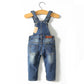 Kidscool Space Baby Boy Girl Jean Overalls,Toddler Slim Cute Denim Dungaree,Blue,12-18 Months