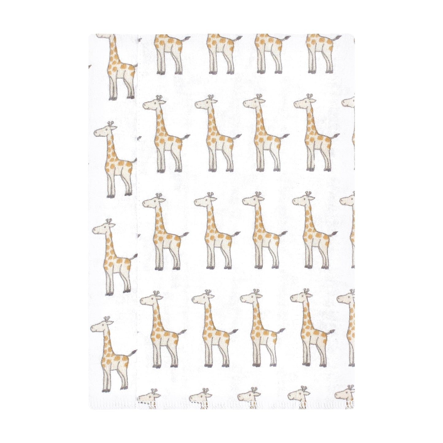 Hudson Baby Unisex Baby Cotton Flannel Burp Cloths, Kangaroo, One Size