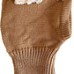 Baby Girls Boys Winter Hat Scarf Earflap Hood Scarves Caps (Brown)