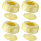 Dreyoo 4 Pack Nipple Rings Compatible with Medela Baby 5oz & 8oz Plastic & Glass Bottles, Collar Rings Compatible with Medela Br