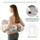 Battop Nursing Pillow For Breastfeeding,Bottle Feeding,Plus Size Breastfeeding Pillows With Adjustable Waist Strap Removable Cov