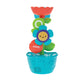 Nuby Flow N Grow Garden Bath Toy with Flower and Watering Can - Baby Bath Toy for Boys and Girls 18+ Months - Toddler Bath Suct
