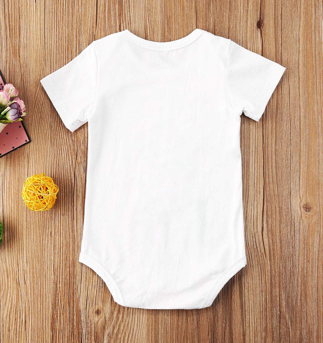 Newborn Baby Got My Mind On My Mommy Paws Funny Bodysuits Rompers Outfits Grey White 0-18M (Z-K Promoted From Dog?Grandparents S