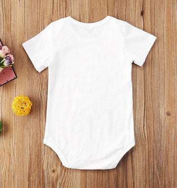 Newborn Baby Got My Mind On My Mommy Paws Funny Bodysuits Rompers Outfits Grey White 0-18M (Z-K Promoted From Dog?Grandparents S