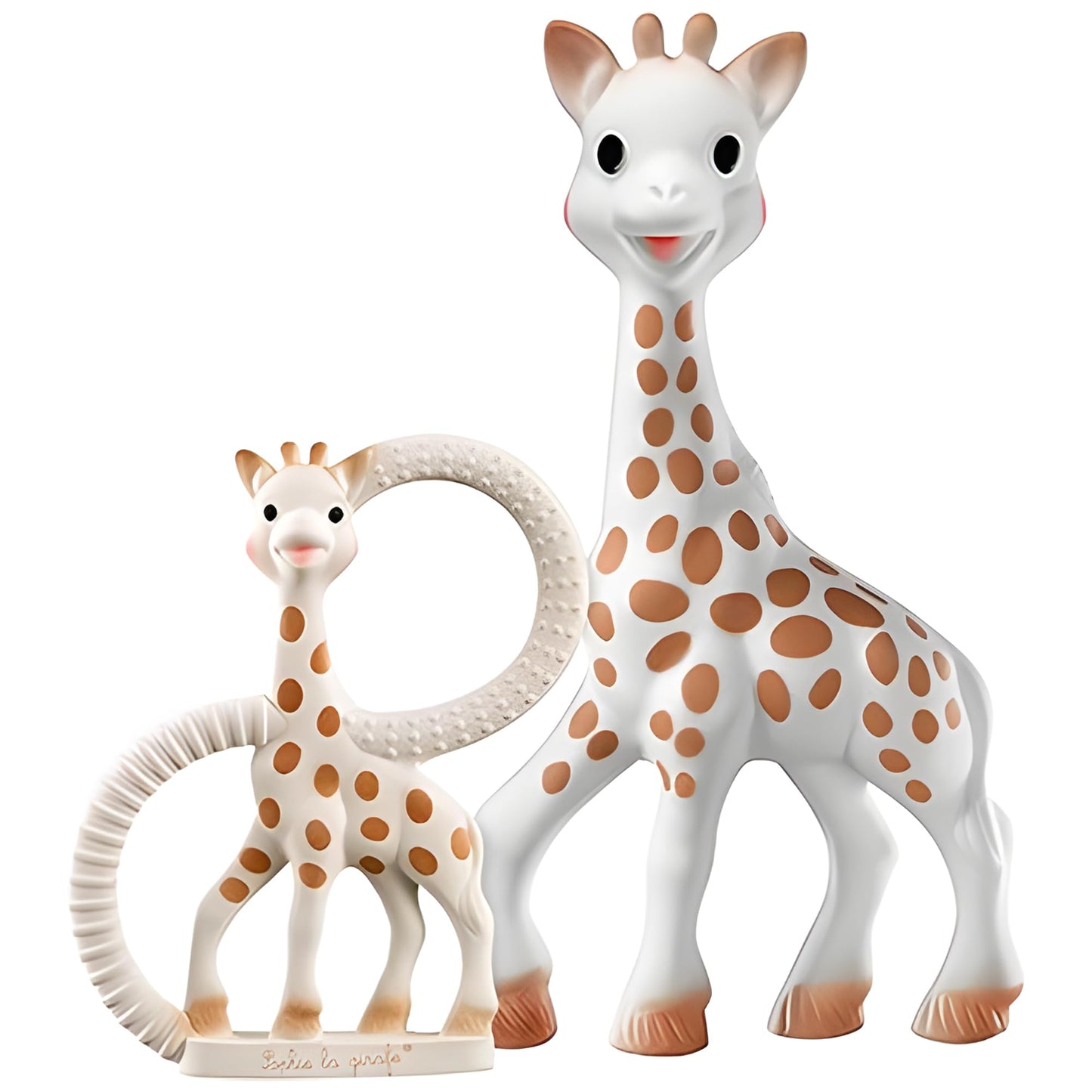 Sophie la girafe | Gift Set Includes Gift Bag, Card, Sophie la girafe & Teething Ring | Made from Natural Rubber | Designed for
