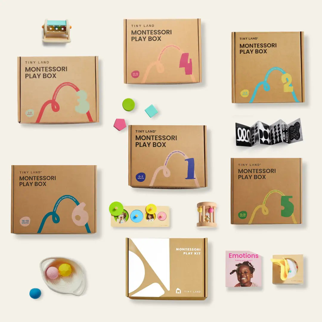Tiny Land® Montessori Complete Baby Set (0-24 months)