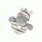 Zooma Zebra soft plush babys ring rattle by Suki Baby