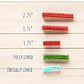 Velvet Bar Clip Set