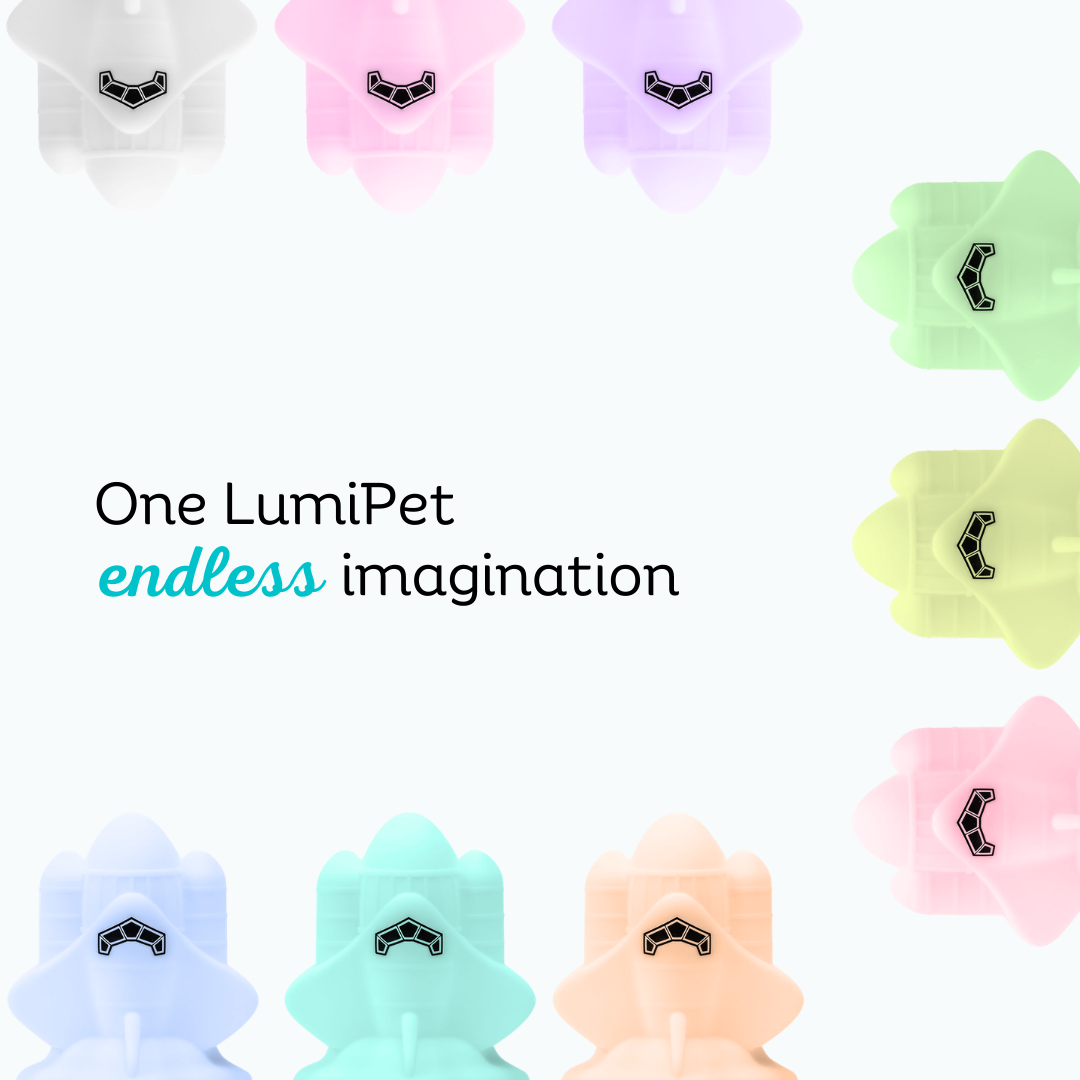 LumiPets Rowdy the Rocket Silicone Night Light