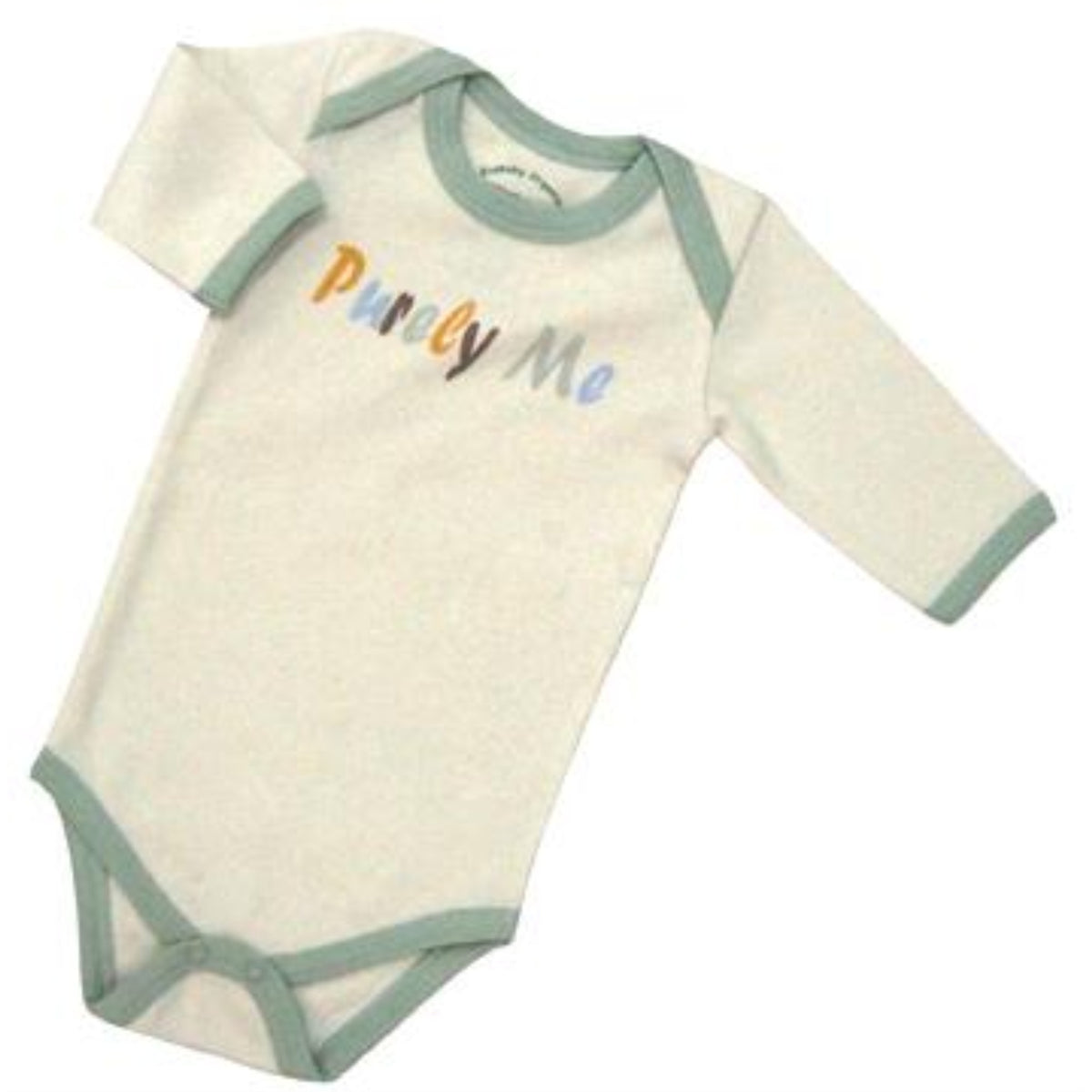 Organic Cotton Long Sleeve Bodysuits/Onesies  Purely Me 1824M