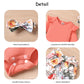 Aalizzwell 0-3 Months Newborn Infant Baby Girls Clothes Floral Long Sleeve Bodysuit Fall Winter Outfit Pink