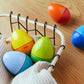 HABA Musical Eggs - 5 Wooden Eggs with Acoustic Sounds (Made in Germany)